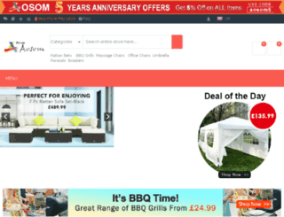 homcom.co.uk screenshot