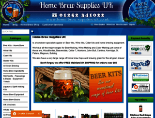 home-brew-supplies-uk.co.uk screenshot