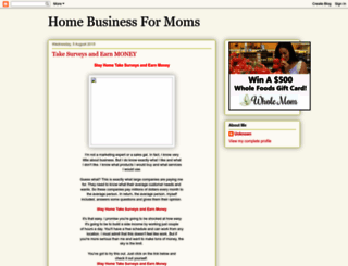 home-business-for-moms.blogspot.sg screenshot