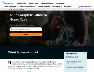 home-care.aplaceformom.com screenshot