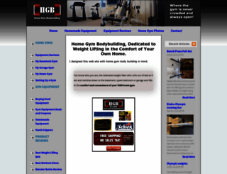 home-gym-bodybuilding.com screenshot