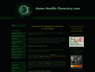 home-health-chemistry.com screenshot