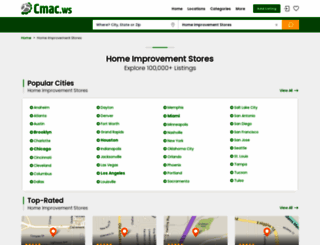 home-improvement-stores.cmac.ws screenshot