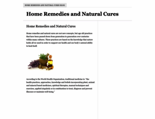 home-remedies-and-natural-cures.com screenshot