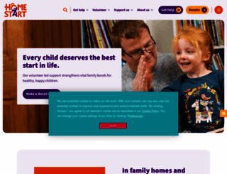 home-start.org.uk screenshot