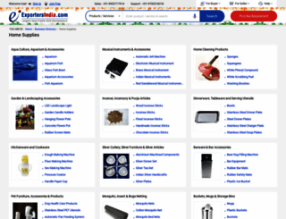 home-supplies.exportersindia.com screenshot