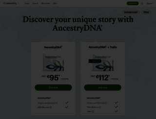 home.ancestry.co.uk screenshot