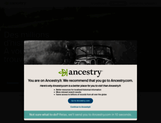 home.ancestry.fr screenshot