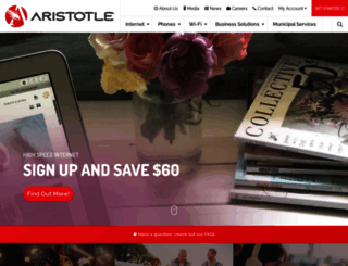 home.aristotle.net screenshot