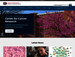 home.ccr.cancer.gov screenshot