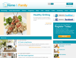 homeandfamilynetwork.com screenshot