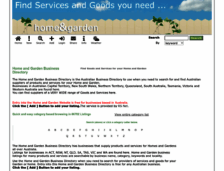 homeandgarden.com.au screenshot