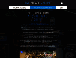 homearcademachines.com screenshot