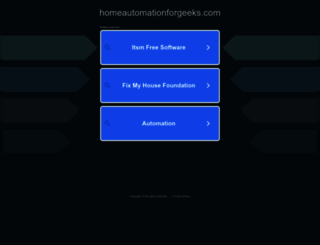 homeautomationforgeeks.com screenshot