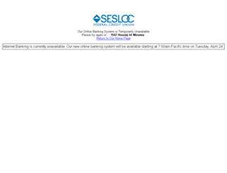 homebanking.sesloc.org screenshot