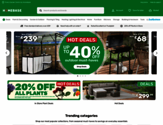 homebase.co.uk screenshot