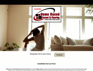homebasedcarpet.com screenshot