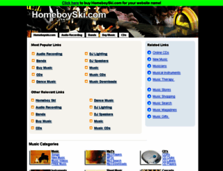 homeboyski.com screenshot