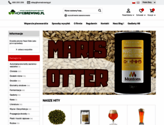 homebrewing.pl screenshot