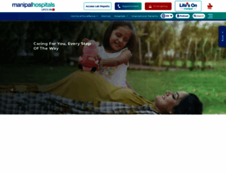homecare.manipalhospitals.com screenshot
