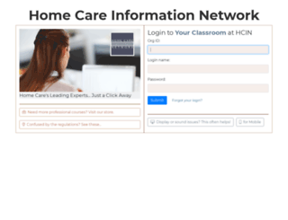 homecareinformation.net screenshot