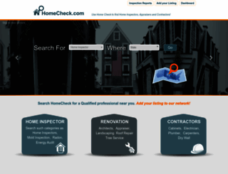 homecheck.com screenshot