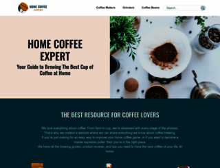 homecoffeeexpert.com screenshot