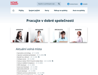 homecredit.jobs.cz screenshot