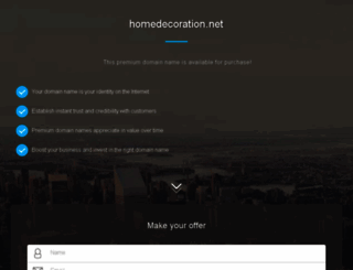 homedecoration.net screenshot