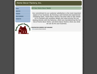 homedecorfactory.com screenshot