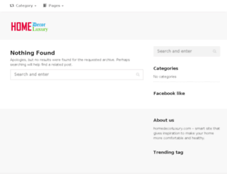 homedecorluxury.com screenshot