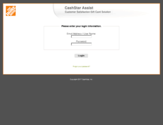 homedepot-assist.cashstar.com screenshot