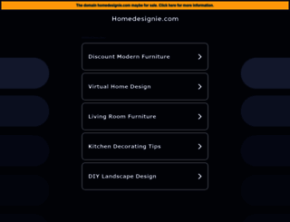 homedesignie.com screenshot