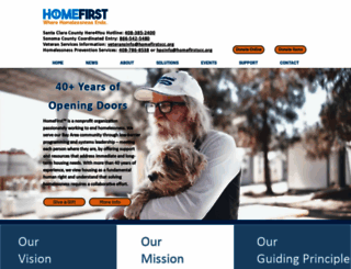 homefirstscc.org screenshot