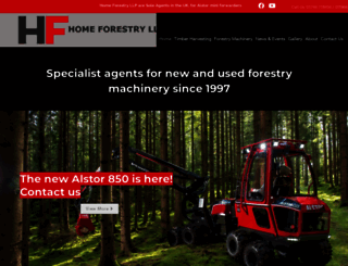 homeforestry.co.uk screenshot