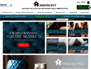 homefrontproducts.co.uk screenshot