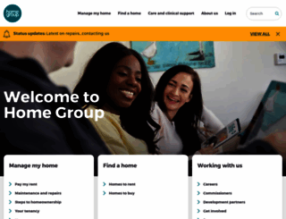 homegroup.org.uk screenshot