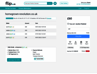 homegrown-revolution.co.uk screenshot