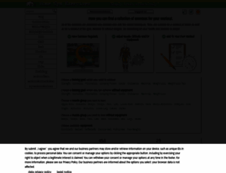homegym-exercises.com screenshot