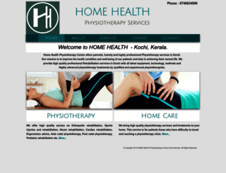 homehealthphysio.com screenshot
