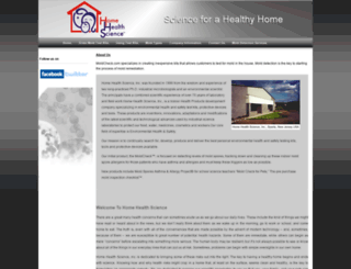 homehealthscience.com screenshot