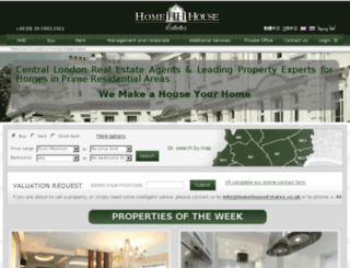 homehouseestates.co.uk screenshot