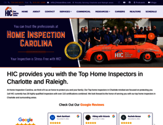 homeinspectioncarolina.com screenshot