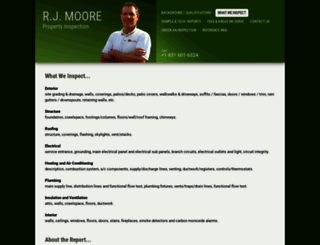 homeinspector-moore.com screenshot