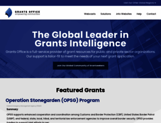 homelandsecuritygrants.info screenshot