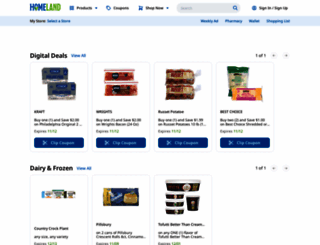 homelandstores.com screenshot