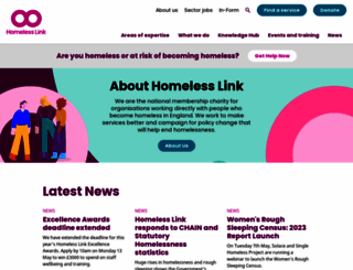 homeless.org.uk screenshot