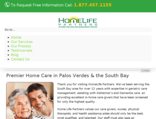 homelifepartners.com screenshot