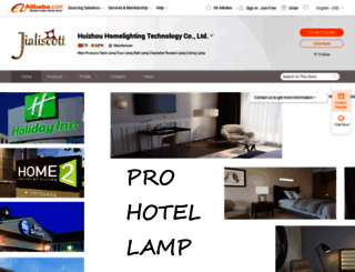 homelighting.en.alibaba.com screenshot