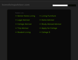 homelivingadvisor.com screenshot
